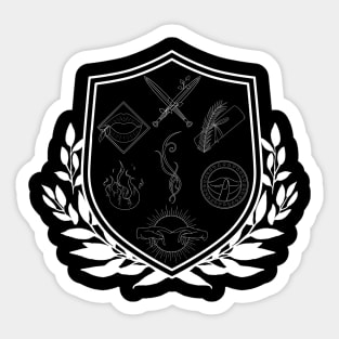 Crest of the Verihdian Institute Sticker